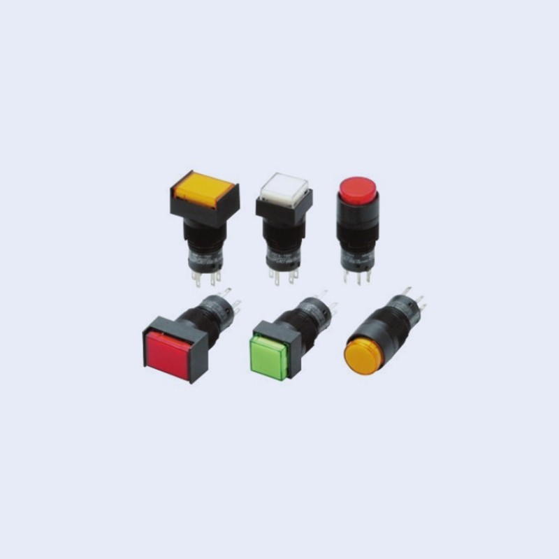 A3C系列按鈕歐姆龍開關(guān)（帶燈、不帶燈）（圓型φ12）